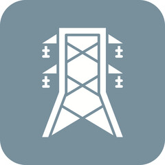 Sticker - Electric Tower Icon