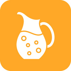 Canvas Print - Pitcher Icon