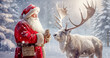 Santa Claus is Coming Wallpaper Digital Art Poster Journal Card 