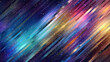 © Alex - Abstract background with colored stripes and stars.