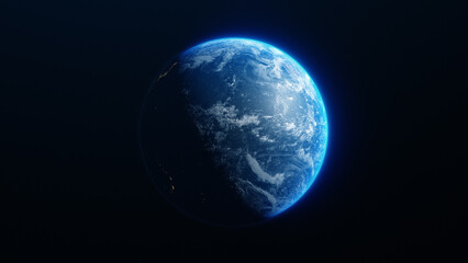 Wall Mural - planet earth from outer space.