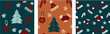 © Козич Денис - Vector illustration. New Year's set for Christmas. Seamless pattern. Printing for fabric.