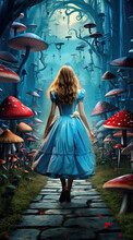 Alice In Wonderland In A Mushroom Kingdom