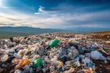 Fototapeta  - Wohin mit den großen Mengen von Müllbergen auf dieser Welt, wo keine Nachhaltigkeit gelebt wird ? 