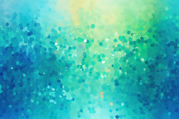 Wall Mural - Green and blue Abstract wallpaper background art backdrop