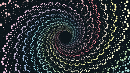 Wall Mural - Abstract spiral simple creative background. This symbol style background can be used as a banner or logo.
