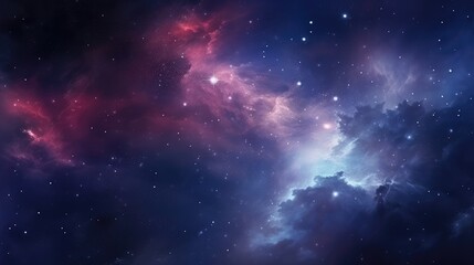 Poster - deep space nebula star sci-fi background material