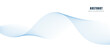 © VectorStockStuff - Modern vector background with blue wavy lines.