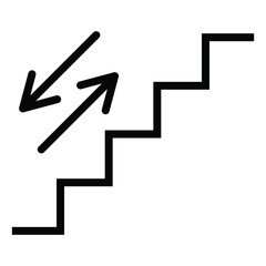 stairs icon vector design template