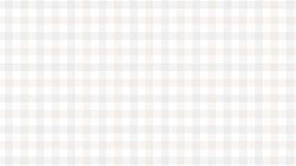 Sticker - Light beige and grey plaid fabric texture as a background	