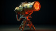 Toy color antiaircraft searchlight