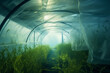 Nature spirulina ocean fish underwater water sea blue farm algae