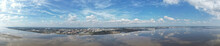 Panoramic View Over The Riverside Area Of Kingston-upon-Hull, UK