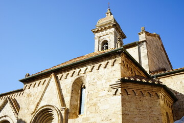 Wall Mural - San Quirico d'Orcia Cathedral, Tuscany, Italy