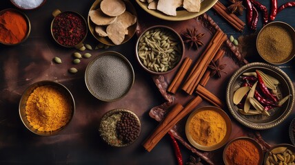 hot and spicy indian cooking powder photography for flavorful food