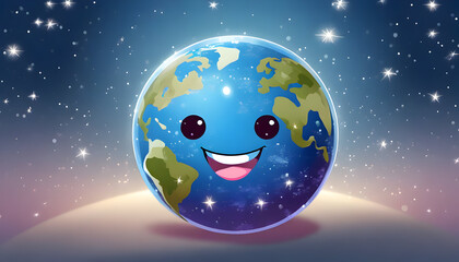 Wall Mural - earth in space