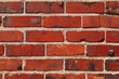 Red face brick wall