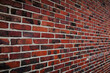 Red face brick wall