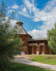 Sticker - wooden orthodox church