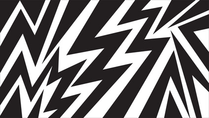 Abstract background with various zigzag pattern	
