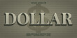 © Payiz - Vintage Dollar Editable Vector 3D Text Effect