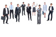 © vectorfusionart - Digital png photo of diverse business people on transparent background