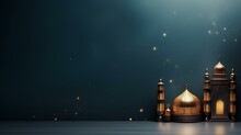 Mosque For Ramadan Kareem Ai Generated