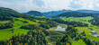 Ausblick auf den Stausee Bolgenach zwischen Hittisau und Krumbach in Vorarlberg