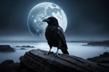 Crow On The Moon