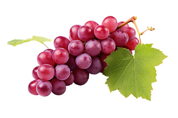 Sticker - Grape isolated on transparent background, PNG