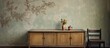 Images of a rundown Soviet era apartment in Leningrad old furniture worn floor torn wallpaper Home to elderly residents With copyspace for text