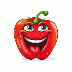 Wall Mural - Red Capsicum Vector