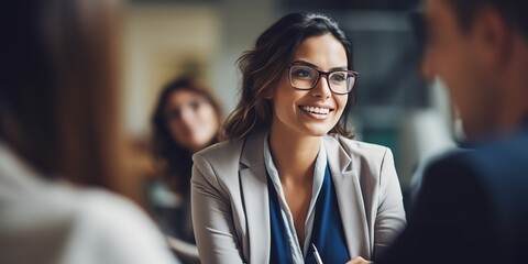 Business woman office worker