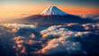 おもしろ雲と富士山11