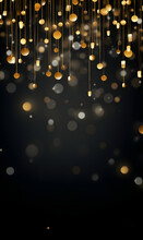 A vertical Christmas-themed background with copy space, suitable for phone wallpapers and Christmas cards