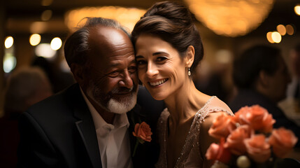 Wedding impressions - elderly - generative AI