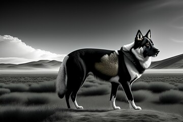  dog on the beach,I will the art works and trending wall painting