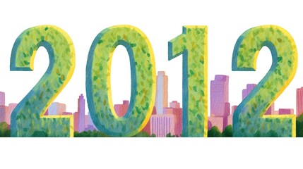 Wall Mural - New year Banner. 3d numbers on black background. Happy New Year. Generative AI
