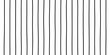 Abstract black vertical thin uneven parallel brush line stripes pattern isolated on white background