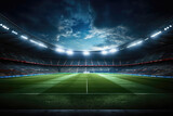 Fototapeta Sport - Soccer Stadium In Sports Background