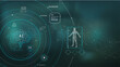 © conceptcafe - Virtual infographics with artificial intelligence and 3D human model.