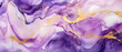 Purple with golden marble background