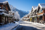 Winter Wonderland, Aspen, Colorado - Discover the Magic of Snow-Covered Streets, Charming Resorts, and Shopping Delights
