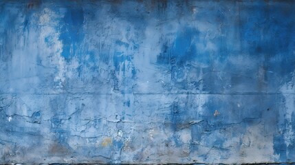  Closeup of blue grunge wall