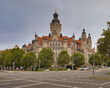 Neues Rathaus in Leipzig, Sachsen, Deutschland