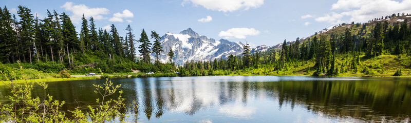 Wall Mural - Picture lake