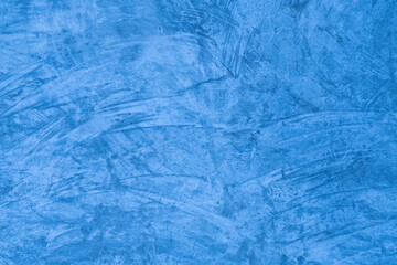 Wall Mural - Blue mortar background, cement texture