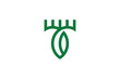 Natural Leaf Castle Logo