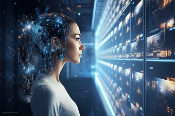 Artificial intelligence technology Machine learning, Data exchange.