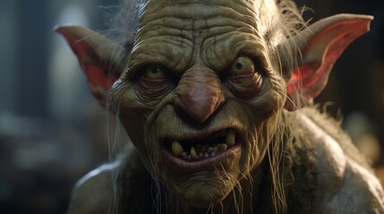 Ugly Goblin.Generative AI